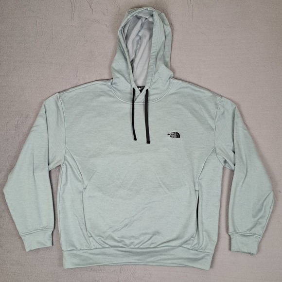 The North Face Men's Large Teal Pullover Hoodie Half Dome Logo - Picture 1 of 6